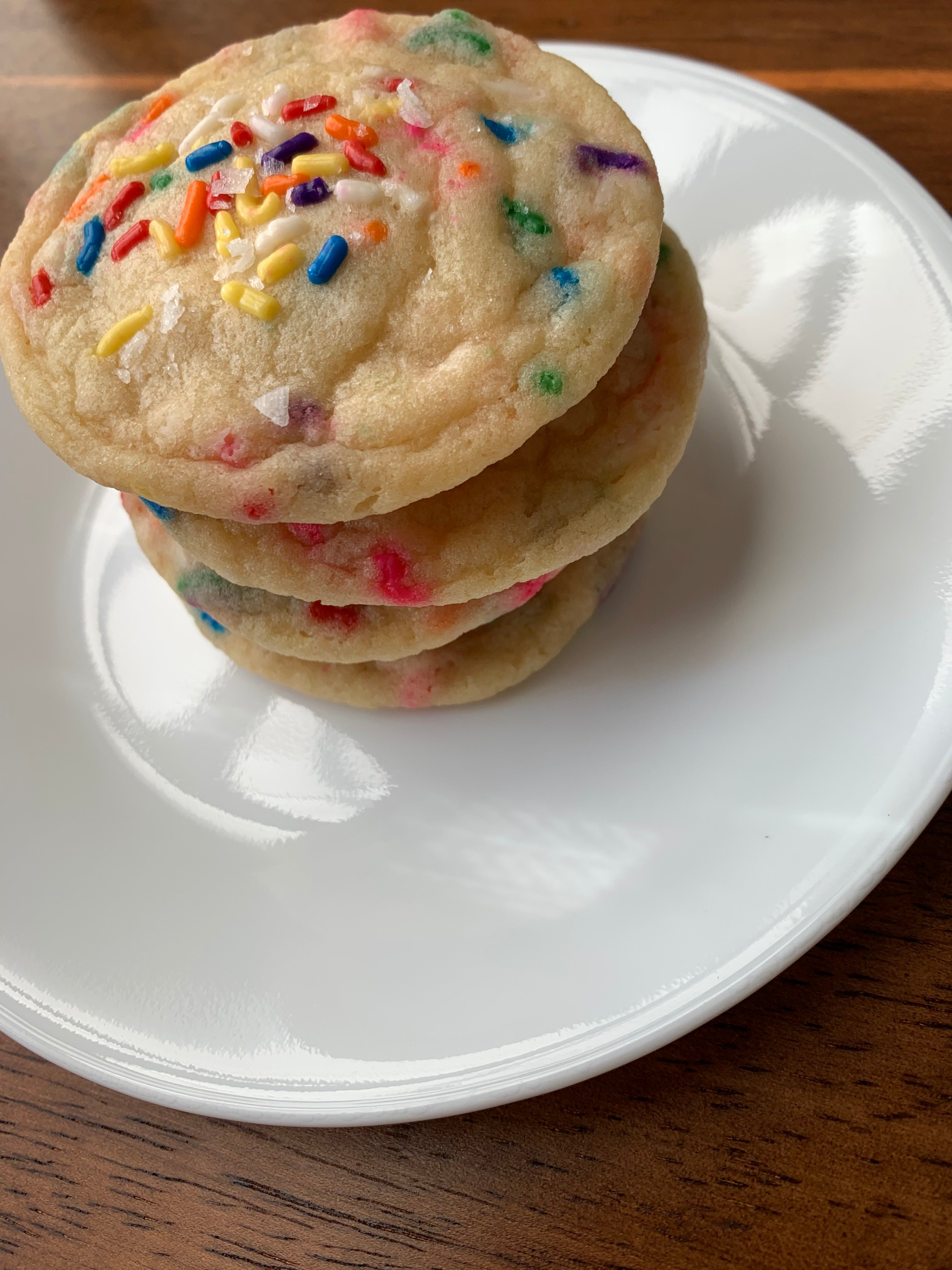 Cake Batter Confetti Cookie