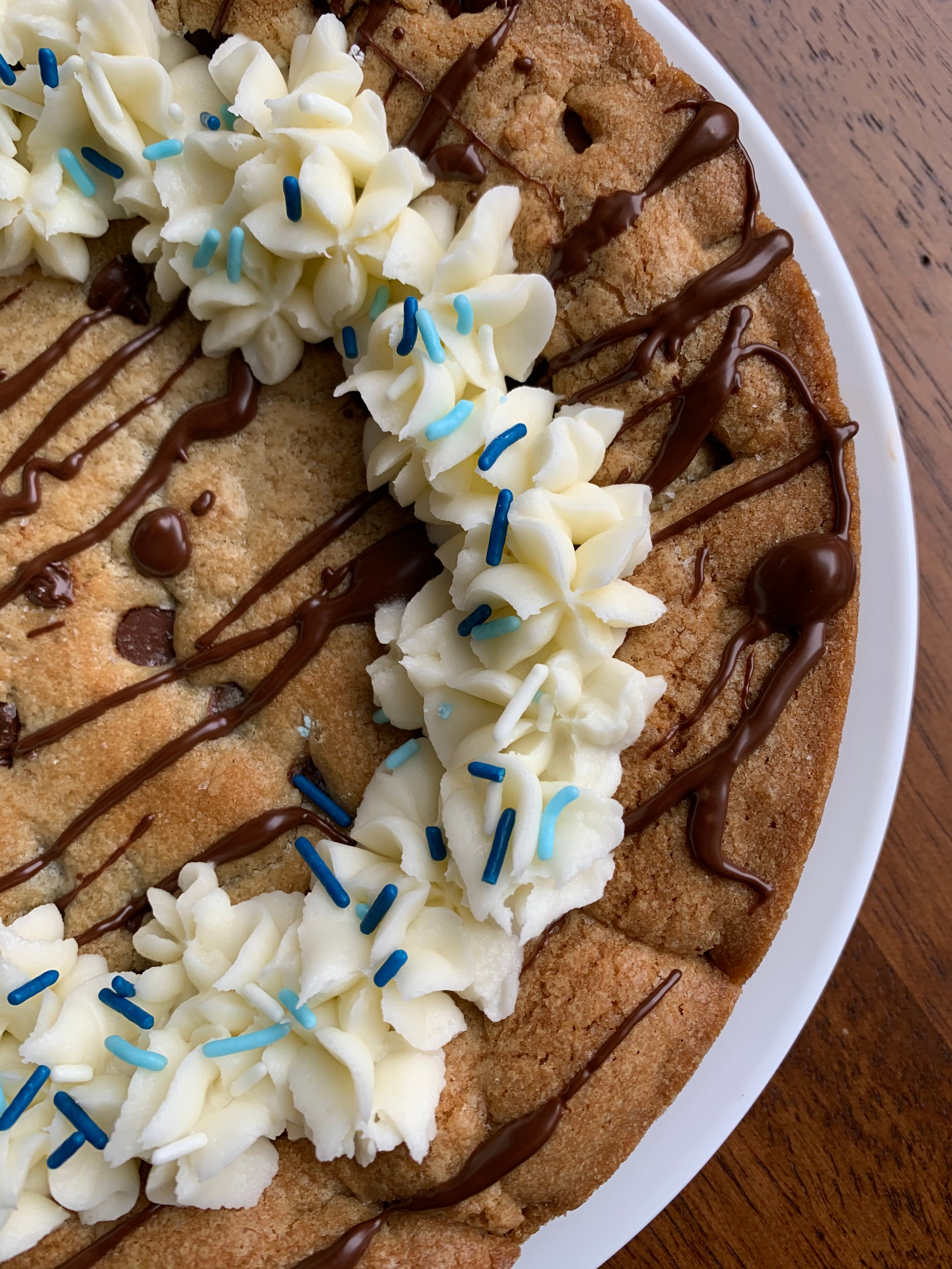 Chocolate Chip Cookie Cake