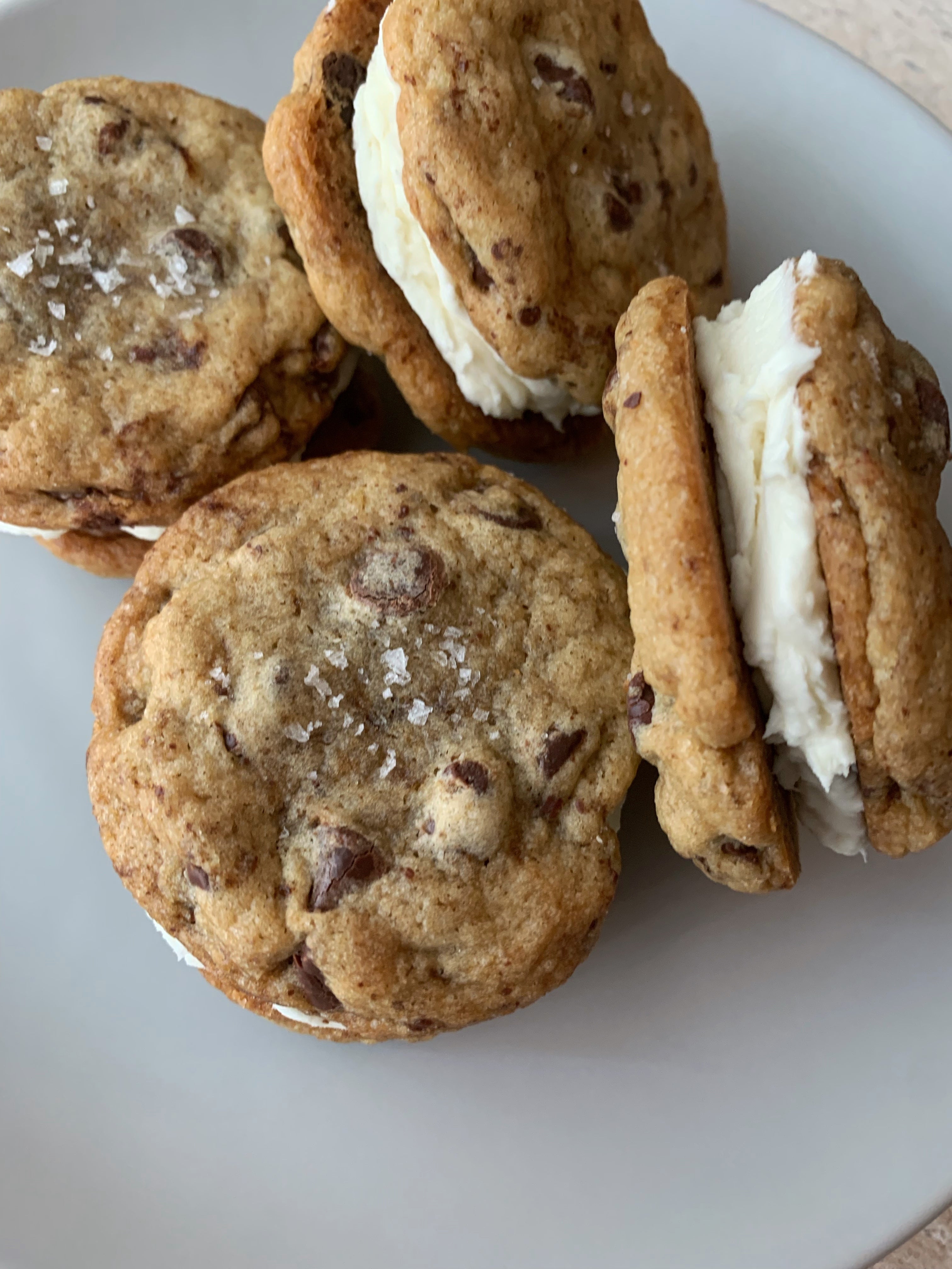 Chocolate Chip Cookie Sandwiches