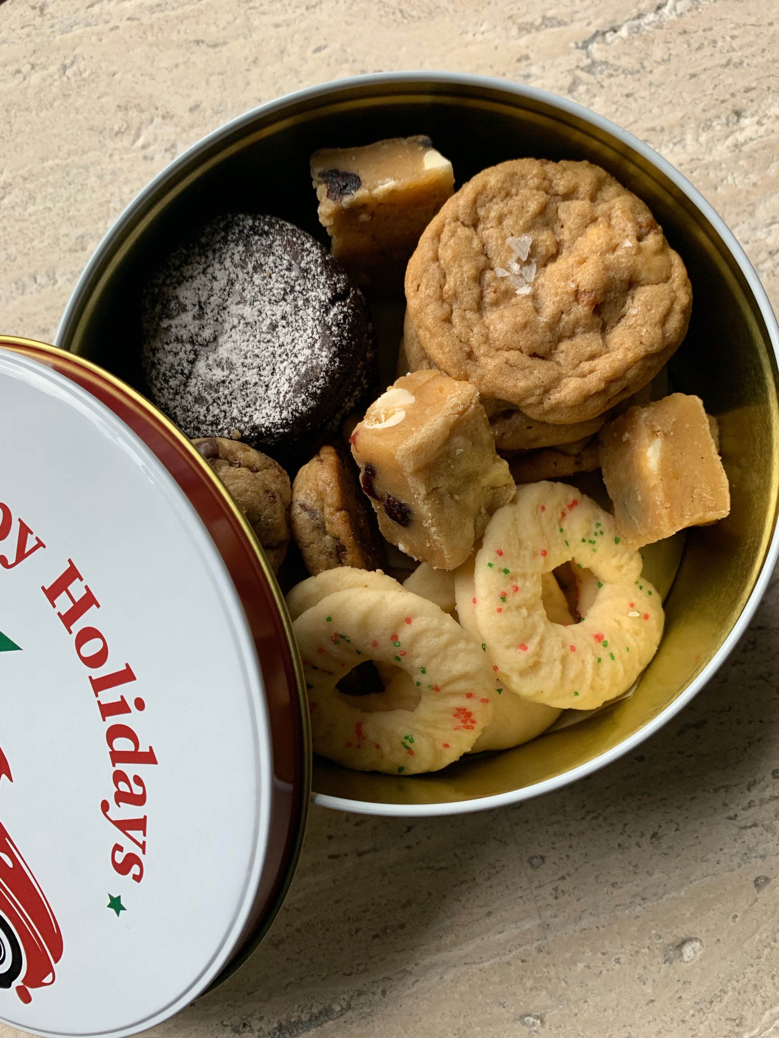 Holiday Cookie Tin
