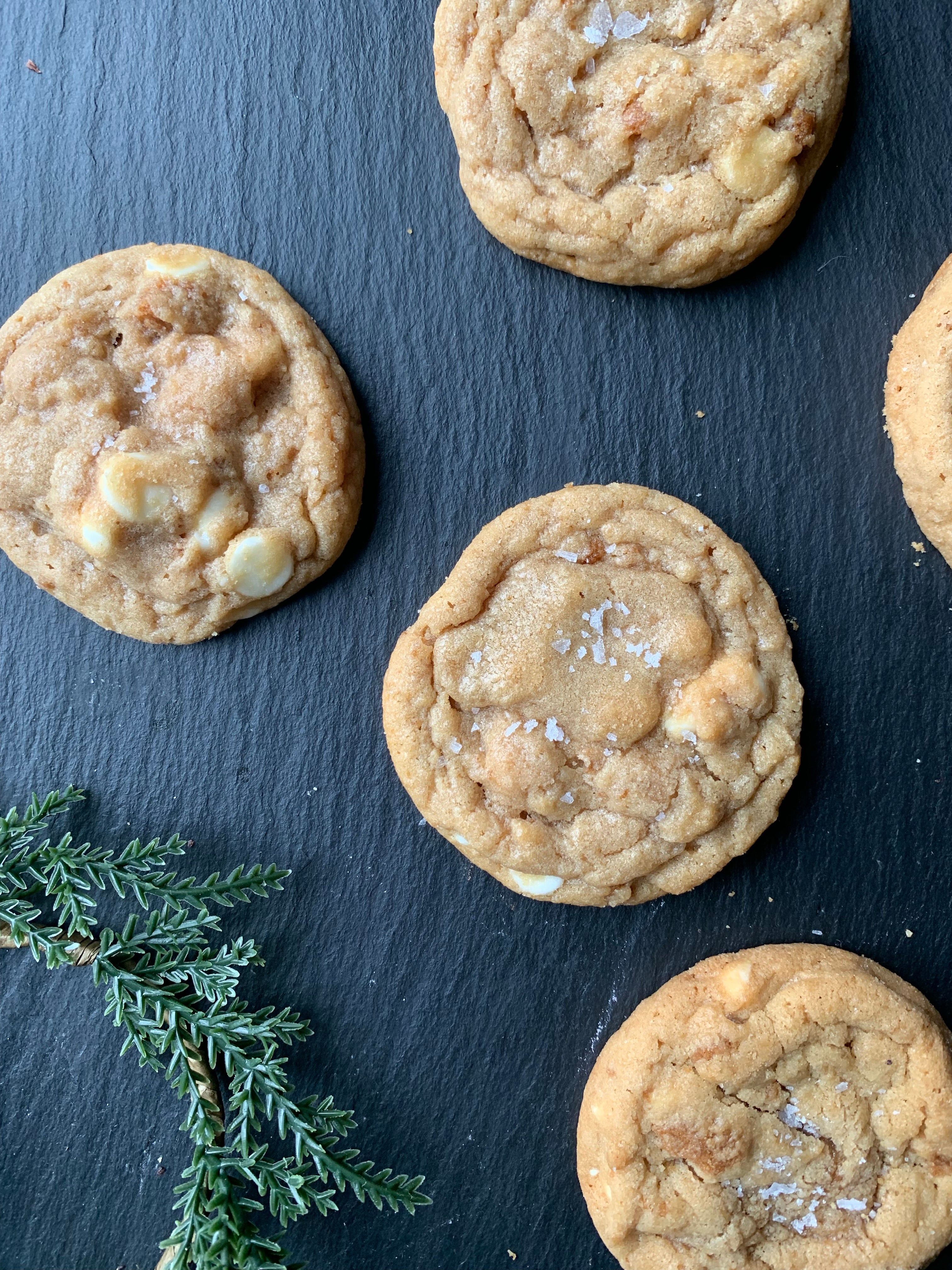 Cookie Butter White Chocolate Cookies